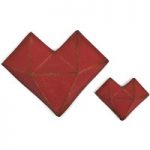 Sizzix Thinlits Die Set Faceted Heart Set of 2 by Tim Holtz