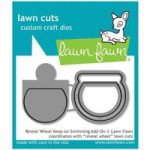 Lawn Fawn Die Set Reveal Wheel: Keep On Swimming Add-On Set of 3 | Lawn Cuts