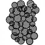 Creative Expressions Lisa Horton A5 Stencil Linear Loops