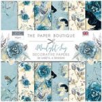 Paper Boutique 6in x 6in Paper Pad 160gsm 36 Sheets | Moonlight Song