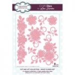 Creative Expressions Craft Dies Heart Flower Set by Lisa Horton Set of 8 | Cut and Lift Collection