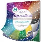 Hunkydory Marvellous Mirri Pad 8in x 8in Glittering Galaxies | 24 Sheets