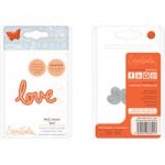 Tonic Studios Essentials Die Set Will’s Hand Love Sentiment Set of 2 | Miniature Moment