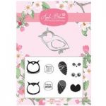 Apple Blossom Die & Stamp Set Owl Set of 10 | Birds of a Feather Collection