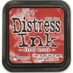 Ranger Distress Ink Pad 3in x 3in by Tim Holtz | Fired Brick