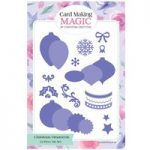 Card Making Magic Die Set Christmas Ornaments Set of 22 by Christina Griffiths