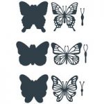 Paper Boutique Die Set Butterfly Embellishments | Set of 9