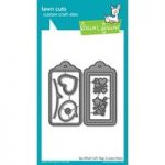 Lawn Fawn Die Set Say What? Gift Tags Set of 8 | Lawn Cuts Custom Craft