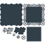 Paper Boutique Doily Die Set You Make My World Turn | Set of 8
