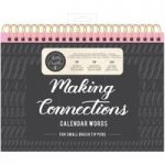 Kelly Creates Small Brush Workbook Connections Calendar Words | 138 Sheets