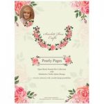 Scarlett Rose Crafts Die Set Pearly Pages Layered Pages | Set of 14