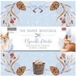 Paper Boutique 7in x 7in Decorative Panel Pad 160gsm 36 Sheets | A Sprinkle of Winter