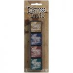 Ranger Mini Distress Ink Pad Set #12 by Tim Holtz | Set of 4