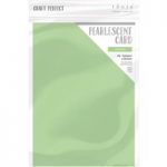 Craft Perfect A4 Pearlescent Card Fresh Mint | 5 Sheets