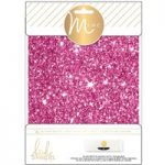 Heidi Swapp Minc Glitter Sheets 6in x 8in Pink | 4 Sheets