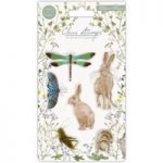Craft Consortium Stamp Set Clear Set of 6 | Wildflower Meadow Collection