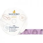 Santoro 10m Printed Satin Ribbon – Sugar & Spice