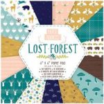 Paper Addicts Paper Pad Lost Forest 6in x 6in | 30 Sheets