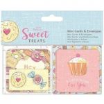 Papermania Mini Cards & Envelopes Pack of 10 | Sweet Treats