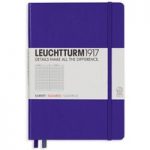 Leuchtturm1917 Purple A5 Hardcover Medium Notebook | Squared