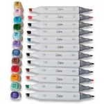 Sizzix Accessory Permanent Pens Assorted Colours | Set of 12