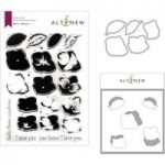 Altenew Basic Blooms Stamp Die & Mask Bundle