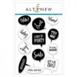 Altenew – Speech Bubbles Stamp Set