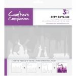 Crafter’s Companion 3D Layering Stencils City Skyline | Parisian Chic Collection