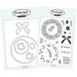 Simply Made Crafts Wreath Die & Stamp Set Bundle