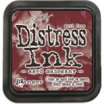 Ranger Distress Ink Pad 3in x 3in by Tim Holtz | Aged Mahogany