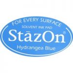 Tsukineko StazOn Ink Pad Hydrangea Blue