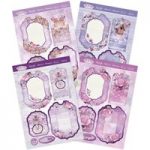 Hunkydory Easel Reveal Concept Cards A Fabulous Finish Lilac Moments | Set of 4