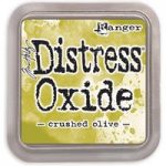 Ranger Distress Oxide Ink Pad 3in x 3in by Tim Holtz | Crushed Olive