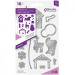 Gemini Elements Die Set Traditional Christmas | Set of 16