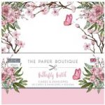 Paper Boutique 8in x 8in Card & Envelope 300gsm Pack of 20 | Butterfly Ballet