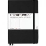 Leuchtturm1917 Black A5 Hardcover Medium Notebook | Plain