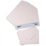 Craft UK C5 Card Blanks & Envelopes White | 25 pack