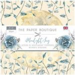 Paper Boutique 5in x 5in Pad Scene & Sentiments Toppers 160gsm 80 Sheets | Moonlight Song