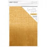 Craft Perfect A4 Hand Crafted Cotton Paper Yellow Bamboo | 5 Sheets