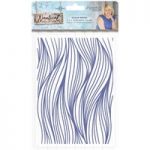 Crafter’s Companion Sara Signature 5in x 7in Embossing Folder Ocean Waves | Nautical Collection