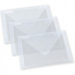 Sizzix Plastic Envelopes 5in x 6.875in | Pack of 3