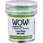 WOW! Embossing Glitter Lime Ricky by Catherine Pooler | 15ml