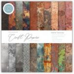 Craft Consortium The Essential Craft Papers 6in x 6in Metal Textures | 40 Sheets