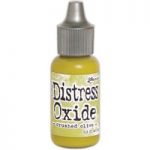 Ranger Distress Oxide Reinker by Tim Holtz | Crushed Olive