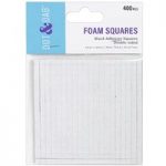 Dot and Dab Foam Adhesive Squares Double Sided 5mm x 5mm x 3mm Black | 400 Pieces
