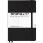 Leuchtturm1917 Black A5 Hardcover Medium Notebook | Dotted