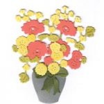 Joanna Sheen Signature Dies Vase of Flowers | 78mm x 68mm