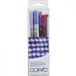 Copic Doodle Marker Pen Set Pack Purple | Set of 4