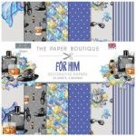 Paper Boutique 12in x 12in Paper Pad 150gsm 36 Sheets | For Him