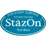 Tsukineko StazOn Ink Pad Teal Blue